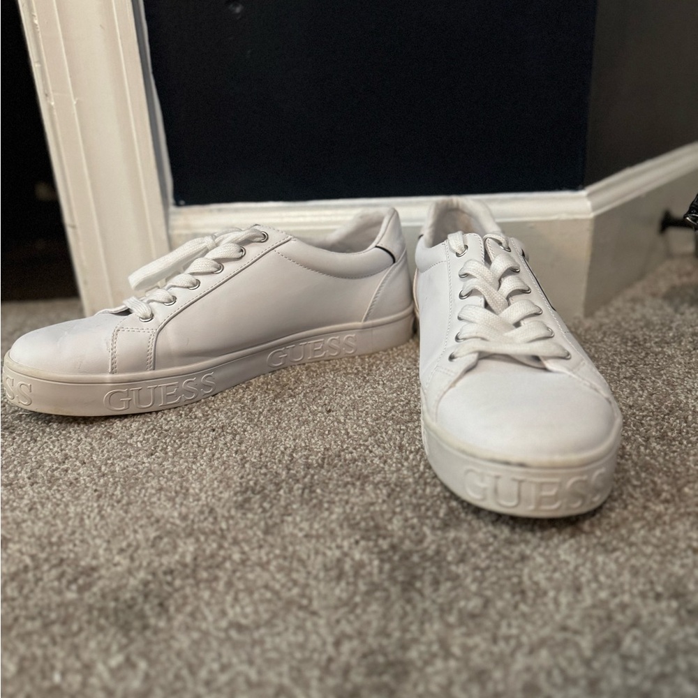 GUESS Women’s White Sneakers